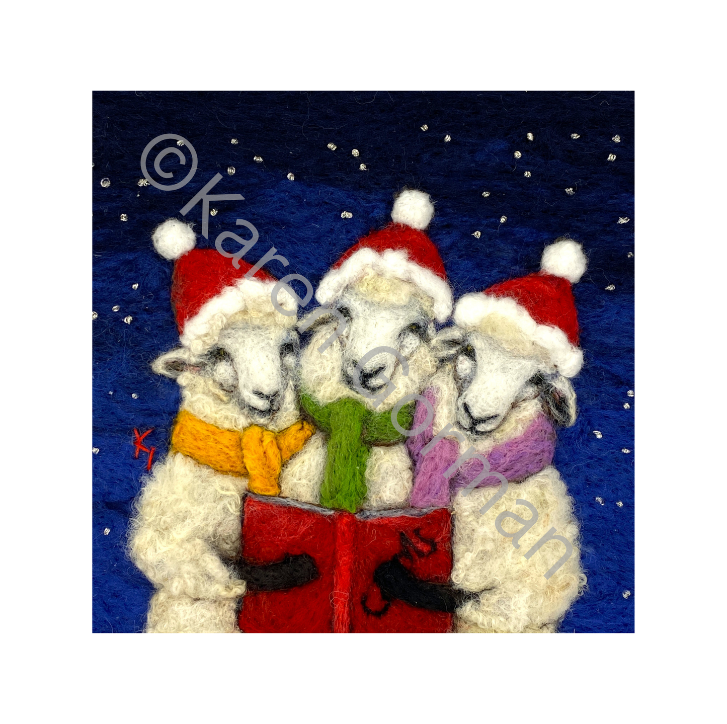 Joy To The Wool (card)