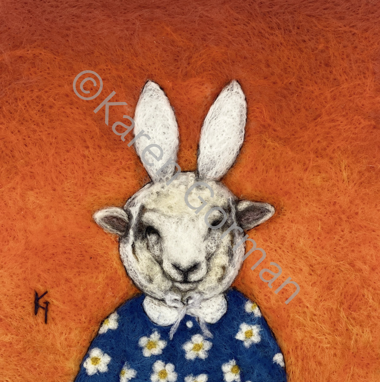 Matilda As Miffy (On Her Birthday) (card)