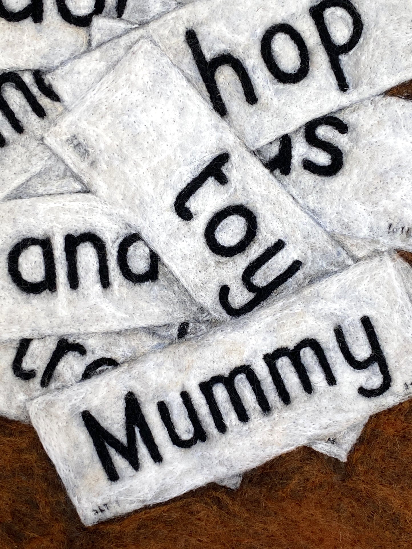 Flash Cards On The Carpet, 1976