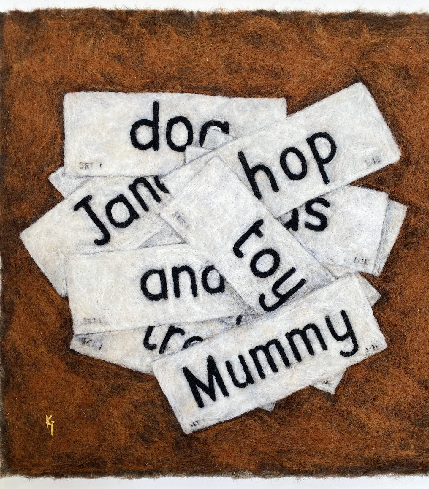 Flash Cards On The Carpet, 1976
