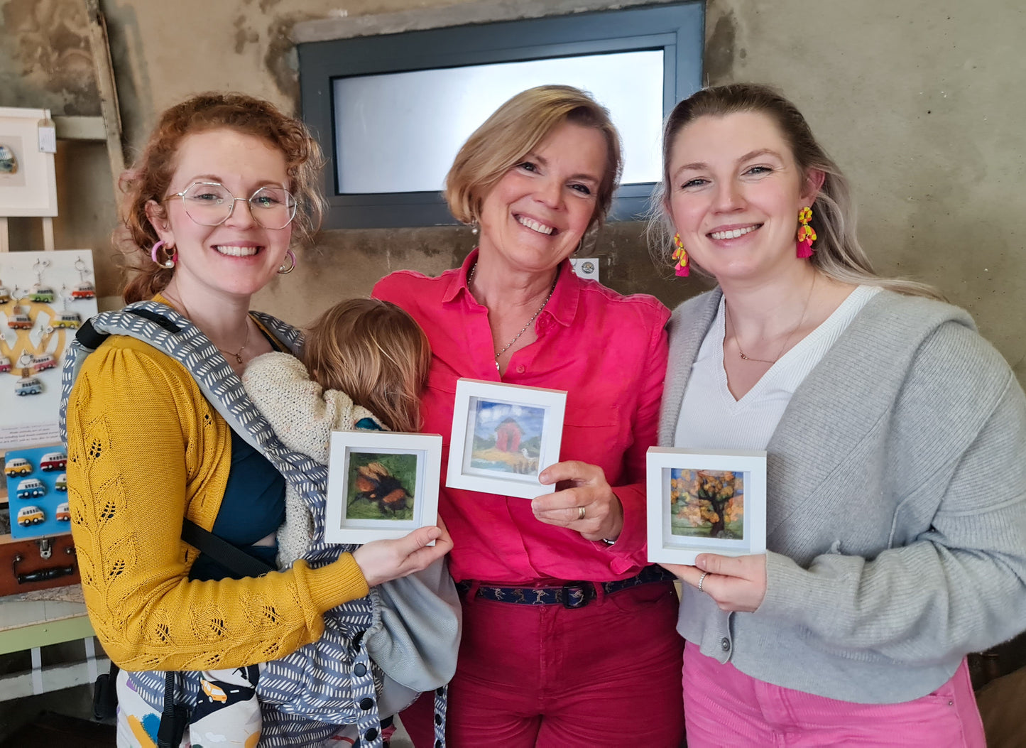 Needle Felting a Picture Saturday, 18th October