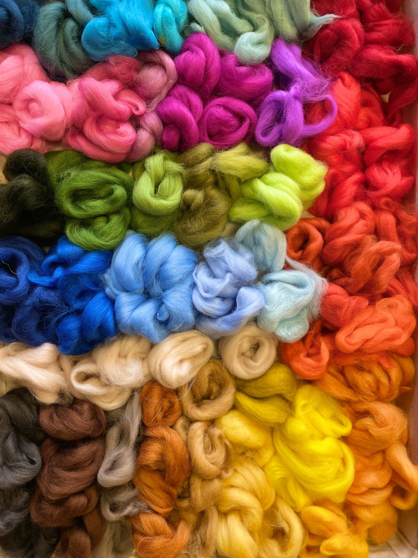 Needle Felting a Picture Saturday, 18th October