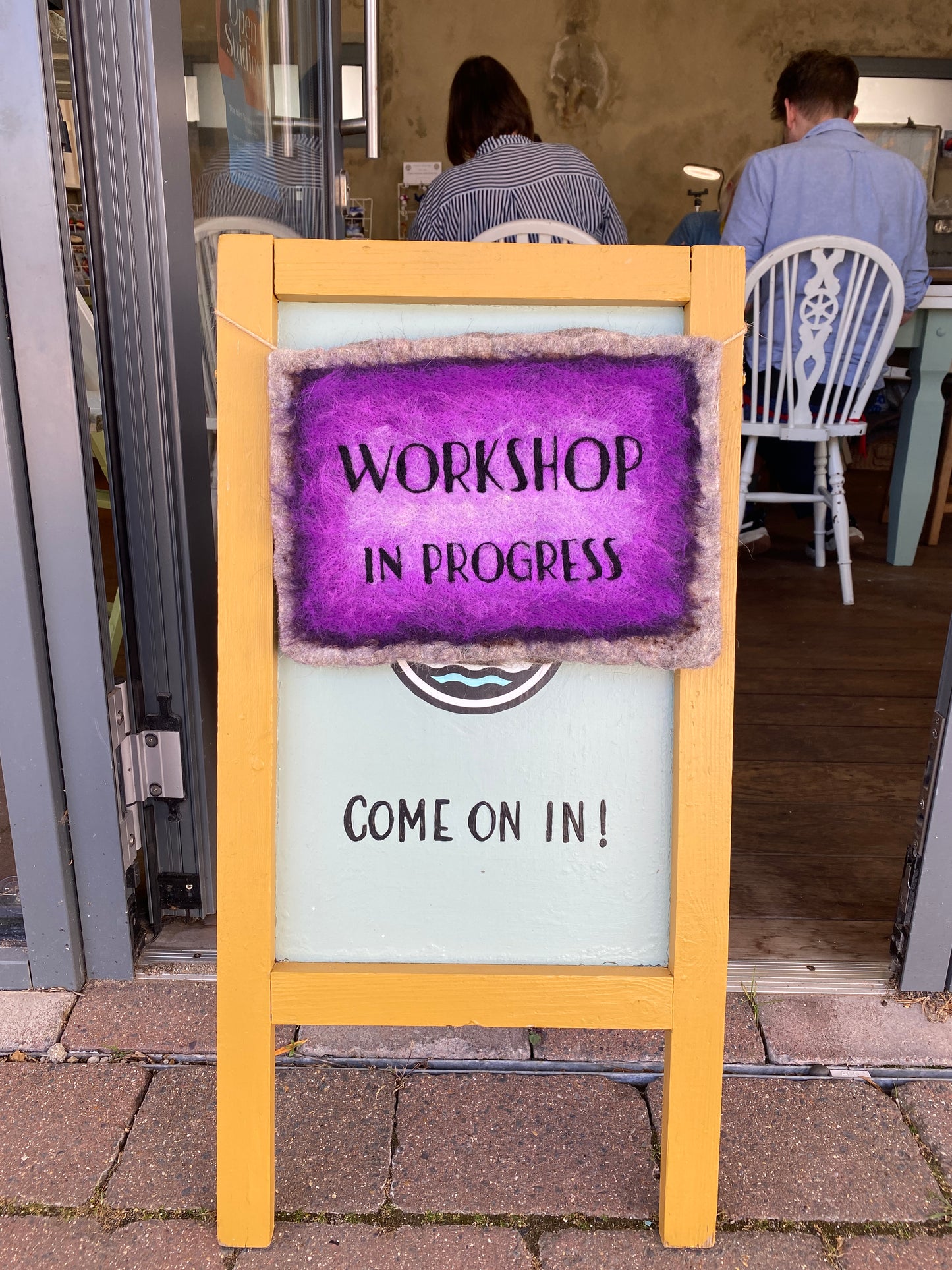 Needle Felting a Picture Saturday, 18th October