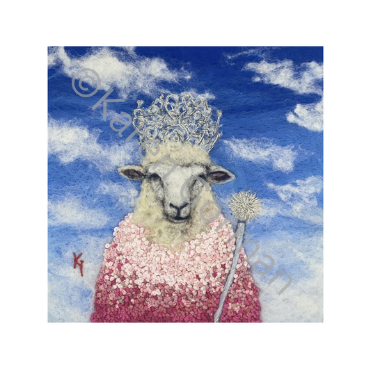 Glenda As Glinda (card)