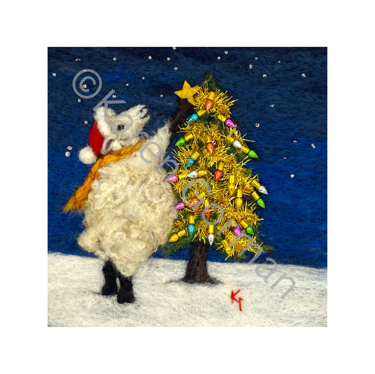 Fleece Navidad (card)