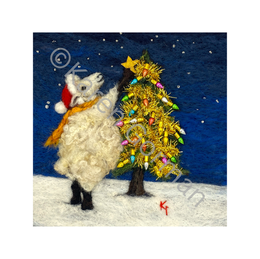 Fleece Navidad (card)
