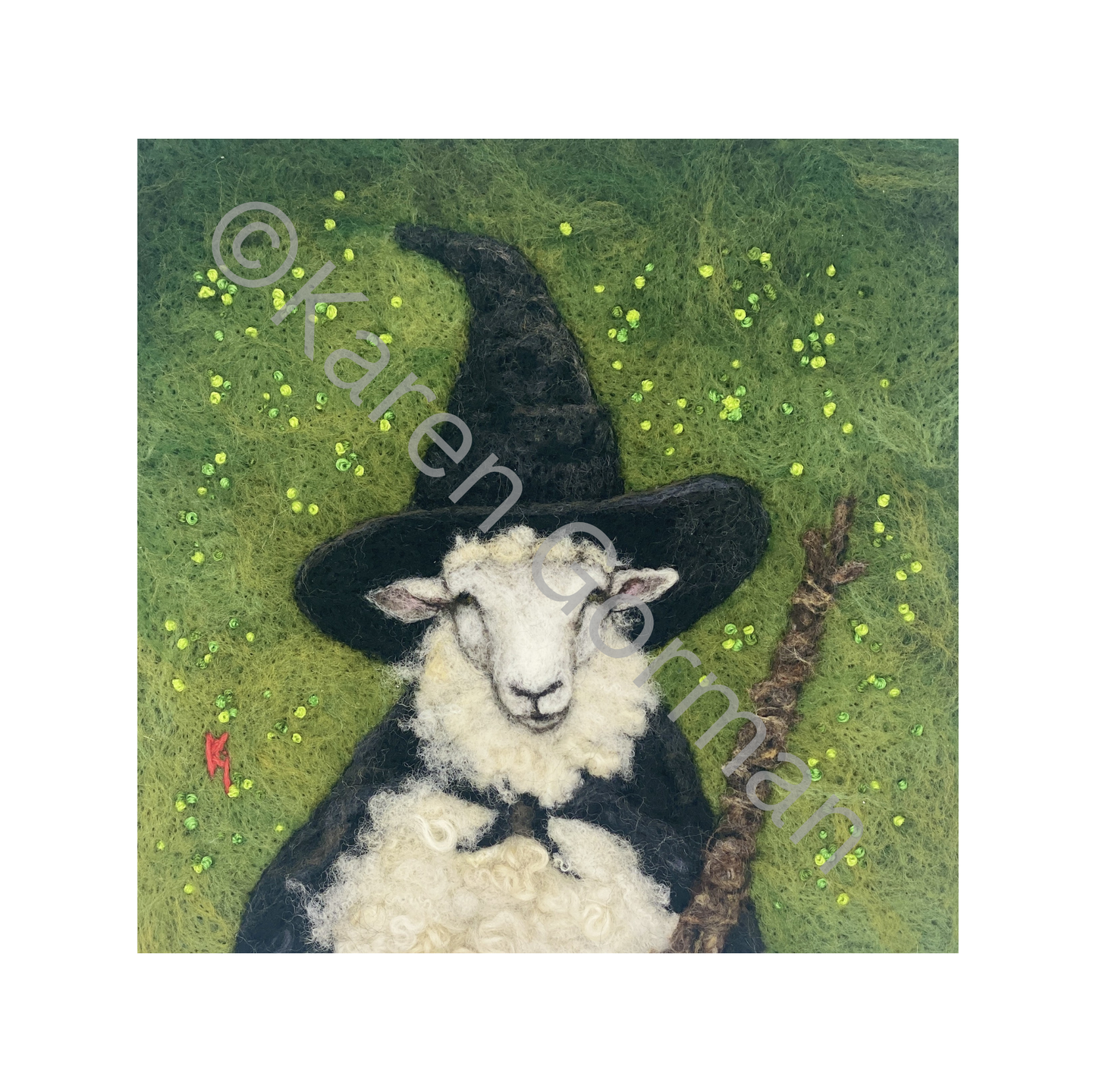 Esmerelda As Elphaba (card)