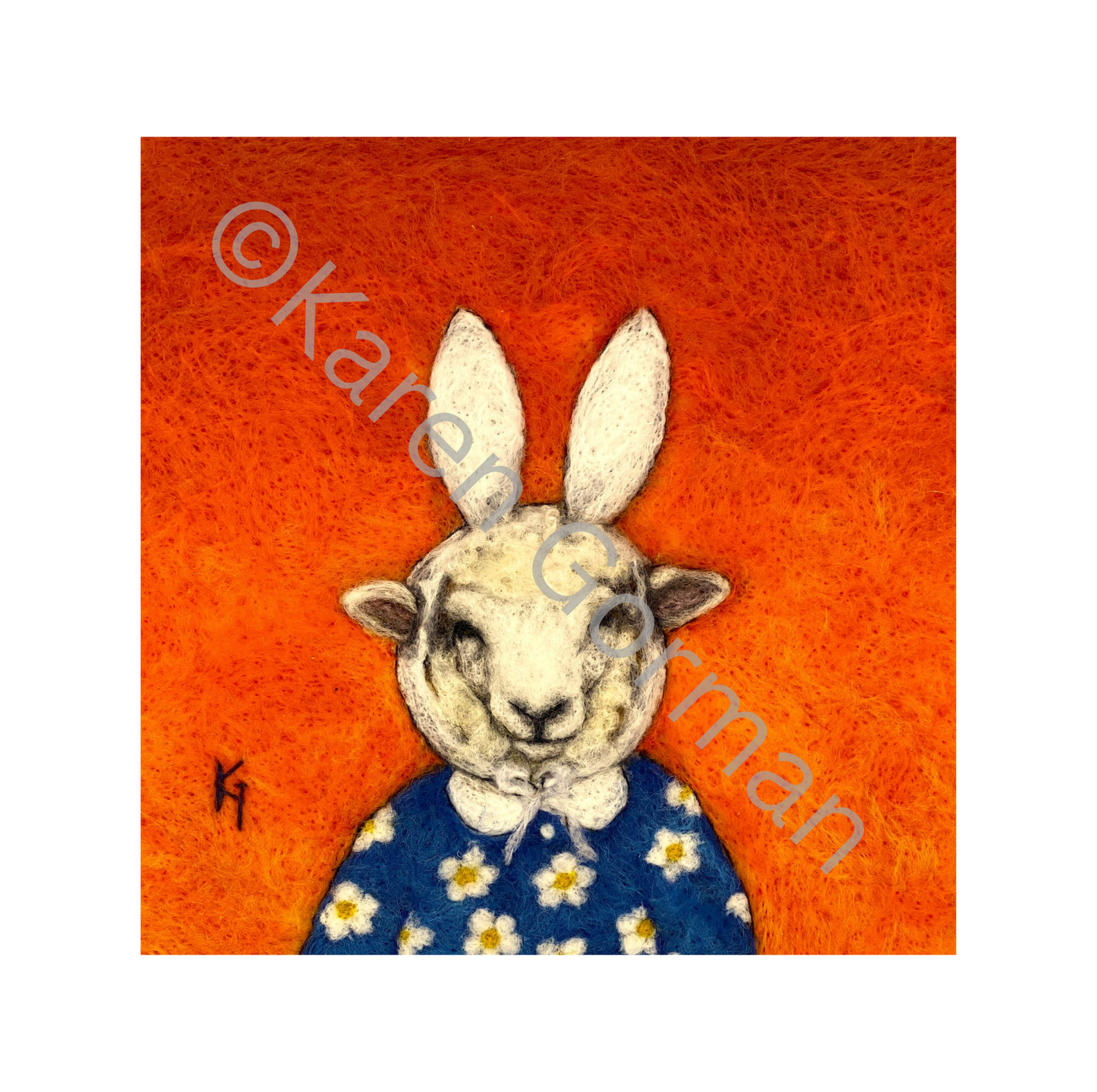 Matilda As Miffy (On Her Birthday) (card)